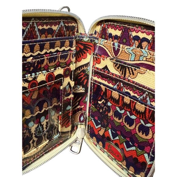 Sakroots Colorful Wristlet Phone Purse Wallet Boho Eclectic Design - Picture 6 of 6